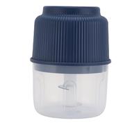 Jeffergarden Picadora de Ajo Eléctrica, Molinillo de Ajo Recargable por USB ABS de 260 Ml con 2 Cuchillas, Procesador de Alimentos Compacto para Picar Cebolla y Verduras, Fácil de Limpiar para