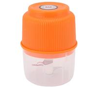 Jeffergarden Picadora de Ajo Eléctrica, Molinillo de Ajo Recargable por USB ABS de 260 Ml con 2 Cuchillas, Procesador de Alimentos Compacto para Picar Cebolla y Verduras, Fácil de Limpiar para