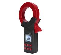 Jeffergarden Pinza Amperimétrica de Fuga Digital 70mm Bluetooth True RMS 1199A CA, Medidor de Corriente de Fuga con Retención de Datos y Filtrado Armónico para Telecomunicaciones Ferroviarias