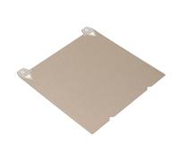 Jeffergarden Placa de Construcción para Impresora 3D, Plataforma de Cama Recubierta de PEI de Doble Cara con Ranuras para Ender 3 S1 S1 Pro V3 SE KE K1, 235x235mm