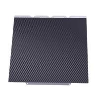 Jeffergarden Placa de Construcción PEI PET de Doble Cara, 276x293mm, para Impresora 3D Snapmaker U1 con Plataforma PEI Suave Texturizada de Alta Temperatura