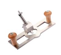 Jeffergarden Plano Enrutador Profundidad Ajustable Cepilladora de Madera Manual Acero Inoxidable y Madera de Pino Ajuste Rápido Recorte de Precisión para Carpinteros Profesionales y Carpintería de
