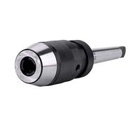 Jeffergarden Portabrocas sin Llave Autoajustable, 1 Portabrocas, Adaptador de Acero de 1-13 Mm /2 y Eje MT2 B16, Buena Textura de Metal, Superficie Cómoda, Fácil de Sujetar, Ampliamente Utilizado