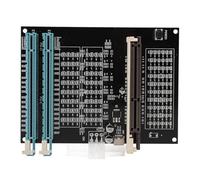 Jeffergarden Probador de Tarjeta de Gráficos PCIe de Dual Slot AGP con Indicadores LED para Diagnóstico de Tarjeta de Video y Reparación de Computadoras