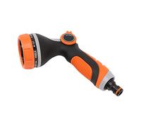 Jeffergarden Pulverizador de Boquilla Resistente, Ergonómico, Múltiples Configuraciones, Ideal para Jardín, Limpieza de Automóviles, Cuidado de Mascotas, Naranja