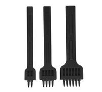 Jeffergarden Punzón de Costura de Cuero de 3 Piezas 2 4 6 Puntas