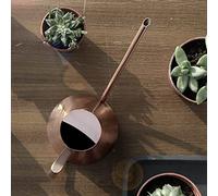Jeffergarden Regadera Regadera de Acero Inoxidable, Hervidor de Metal con Pico Largo 400 Ml 900 Ml 1500, de Bronce para Plantas de Interior y Exterior Bonsai Suculentas Oficina Jardín (Tamaño