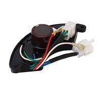 Jeffergarden Regulador de Voltaje del Motor Generador Automático de Gasolina con Arnés Transformadores de Potencia del Módulo AVR Trifásico, Diseño Universal, Carcasa de ABS, Condensador de 450 V