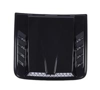 Jeffergarden Rejilla de Ventilación de capó, Pala de Ventilación de capó Negra Brillante, Inserto de de Frontal Universal para Automóviles, Camiones, SUV, Diseño de Flujo de Aire con Reducción de