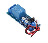 Jeffergarden Relé, Módulo de relé de Retardo de Tiempo Ajustable para Control, Modos de Sincronización única con Ciclos Infinitos y Trabajo Estable, Viene con Varios Modos (12V)
