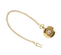 Jeffergarden Reloj de Bolsillo Mecánico, Esqueleto Luminoso Vintage Steampunk Reloj de Bolsillo de Cuerda Manual con Cadena, para Hombres Mujeres