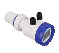 Jeffergarden Sensor de Nivel de Agua Ultrasónico, Medidor Digital de Profundidad de Líquido con Salida 4-20mA 485, IP67, Pantalla LED, Rango de Medición de 0-5 M para Procesamiento de Aguas