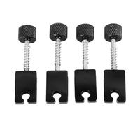 Jeffergarden Sillín de bajo Eléctrico, Sillín de Puente de bajo de Repuesto de Metal con Material de Latón para Mejorar la Calidad del Sonido, Adecuado para Varios Bajos