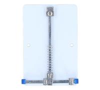 Jeffergarden Soporte de Abrazadera para Placa de Circuito, Material de Acero Inoxidable, Resistencia a Altas Temperaturas y Erosión, Ideal para Reparación y Soldadura de Productos Electrónicos