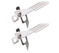 Jeffergarden Soporte de Clip para Cinturón Clip de Cinta Métrica de Acero Inoxidable 2PCS Portalápices de 3,1 Pulgadas para Ingeniería de Carpintería Usuarios de Bricolaje que Llevan Herramientas de
