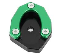 Jeffergarden Soporte de Pie de Motocicleta de Aleación de Aluminio Placa | Almohadilla de soporte para motocicleta, placa de soporte lateral de aleación de aluminio, juego KSP 106, aumenta el