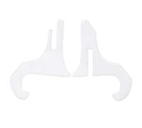 Jeffergarden Soporte Kalimba, Soporte Acrílico de Cristal, Kalimba Portátil para Músicos con Diseño Compacto (Transparente)