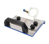 Jeffergarden Soporte para Amoladora Angular, Construcción de Acero Inoxidable, Soporte Universal Tipo 100 para Biselado Preciso de Azulejos de 45 Grados, Ideal para Renovaciones del Hogar e