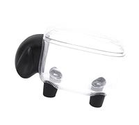 Jeffergarden Soporte para Hisopos de Algodón, Caja de Plástico para Palillos de Dientes con Bonito Diseño de Oveja, Práctico Organizador de Baño para Almohadillas de Algodón y Palillos de Hilo (BLACK)