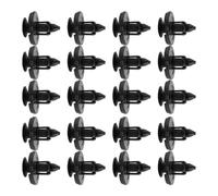Jeffergarden Sujetador de Paso de Rueda, Clips de Plástico para Embellecedor de Parachoques Interior, OE 01553-09321 Apto para Varios Modelos (10 PCS)