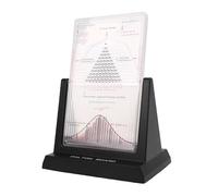 Jeffergarden Tablero Galton de 2800 Cuentas de Metal, Demostrador de Probabilidad para Enseñanza de Física, Modelo de Distribución Normal, Ayuda Didáctica para Laboratorio Escolar