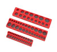 Jeffergarden Tableta de Organizador de Zócalo Magnético, 3pcs 1/48/8in 1/2in Portable Antiimpacto -Fixmagnet -Sportador de Shocker para Cajas de Herramientas (Estándar del Reino Unido)