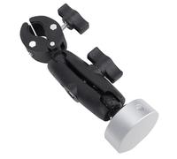 Jeffergarden Techos Satelitales Rectangulares -Racket, Aleación de Aluminio Soporte Satélite Rectangular Soporte de Tubería Redonda para Evitar Rasguños para el área Al Aire Libre