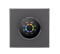 Jeffergarden Termostato de Perilla Inteligente WiFi, Termostato de Pantalla Digital TFT con Perilla de Metal, Control de 41 a 95 °F, Programación Remota de Aplicaciones, para Calderas de
