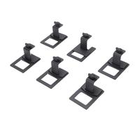 Jeffergarden Tope Deslizante para Colchón, Agarre de Colchón Antideslizante de Acero, 6 Piezas, Tamaño Ajustable para Marco de Cama de Metal, Fácil de Instalar, Ayuda a Mantener el en su Lugar para