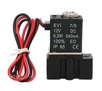 Jeffergarden Válvula Solenoide Electroválvula 12 V DC G1 8, G1 4, 2 Vías,