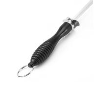 Jeffergarden Varilla para Afilar Cuchillos de Acero Al Carbono con Ergonómico Antideslizante, Mantenimiento Rápido de Bordes para Usuarios de Cuchillos Deportivos y Carniceros de Cocina