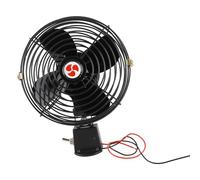Jeffergarden Ventilador de Enfriamiento de Arranque, Larga Vida útil de Pesado Calma DC 12V -autoventilator 8W Fit Universal con 2 Velocidades de Velocidad para Camiones para SUV (6 pulgadas)