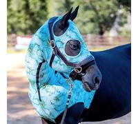 Jeffers Expression - Capucha de licra para caballo, completa, cubierta elástica de elastano para preparación previa al espectáculo, aseo o uso estable, protección segura y cómoda contra el polvo