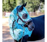 Jeffers Expression - Capucha de licra para caballo, de gran tamaño, cubierta elástica de elastano para preparación previa al espectáculo, aseo o uso estable, protección segura y cómoda contra el polvo
