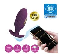 Jefferson Plug Anal con Vibración y Electroshock con APP de Prettylove