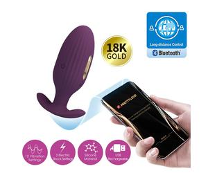 Jefferson Plug Anal con Vibración y Electroshock con APP de Prettylove