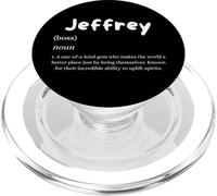 Jeffery Definición del Nombre para Amigos llamados Jeff PopSockets PopGrip para MagSafe