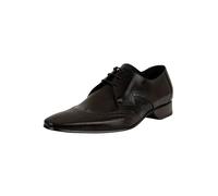 Jeffery West de los hombres Zapatos de cuero Escobar, Negro