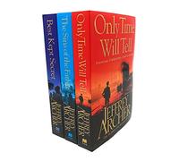 Jeffrey Archer Clifton Chronicles trilogy Collection 3 Books Set(Only time will tell The sins of the father Best Kept Secret,[HARDCOVER])