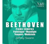 JEFFREY SWANN - Beethoven Piano Sonatas_ Pathetique-Moonlight-Tempest-Waldstein Cd