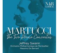 JEFFREY SWANN - MARTUCCI: THE TWO PIANO CONCERTOS
