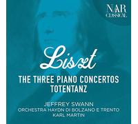 JEFFREY SWANN - THE THREE PIANI CONCERTOS TOTENTANZ