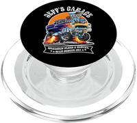 Jeff's Garage Hotrod Diseño de Coche clásico para el Nombre Jeff PopSockets PopGrip para MagSafe