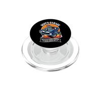 Jeff's Garage Hotrod Diseño de Coche clásico para el Nombre Jeff PopSockets PopGrip para MagSafe