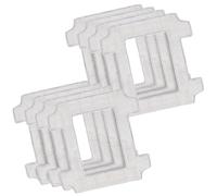 Jegehoyo 8 Paños de Repuesto para Ecovacs winbot W2S / W2S Omni Robot de Limpieza de Ventanas, Dry Wipe + Wet Wipe, Reutilizable Winbot W2S serie Limpiacristales Piezas de repuesto
