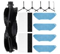 Jegehoyo Kit de Accesorios de Repuesto para Lefant M1 Robot Aspirador, 1 Cepillos Principales, 4 Cepillos Laterales, 4 Toallitas, 2 Filtros HEPA, 1 Cepillo de limpieza