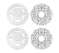 Jegehoyo Paños de fregona con placas de repuesto para Ecovacs Deebot T20 Omni / T20e Omni Robots Aspiradora Almohadilla de fregona Soporte para fregona