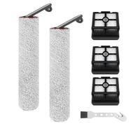 Jegehoyo Rodillo de cepillo de repuesto y filtro HEPA para Dreame H12 Pro, H12 Dual, G10 Pro accesorios inalámbricos para aspiradora húmeda y seca, 2 rodillos de cepillo + 3 filtros HEPA + 1 cepillo