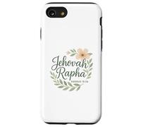 Jehová Rapha Cristiano Floral Biblia Verso Éxodo 15:26 Carcasa para iPhone SE (2020) / 7 / 8