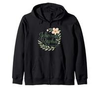 Jehová Rapha Cristiano Floral Biblia Verso Éxodo 15:26 Sudadera con Capucha
